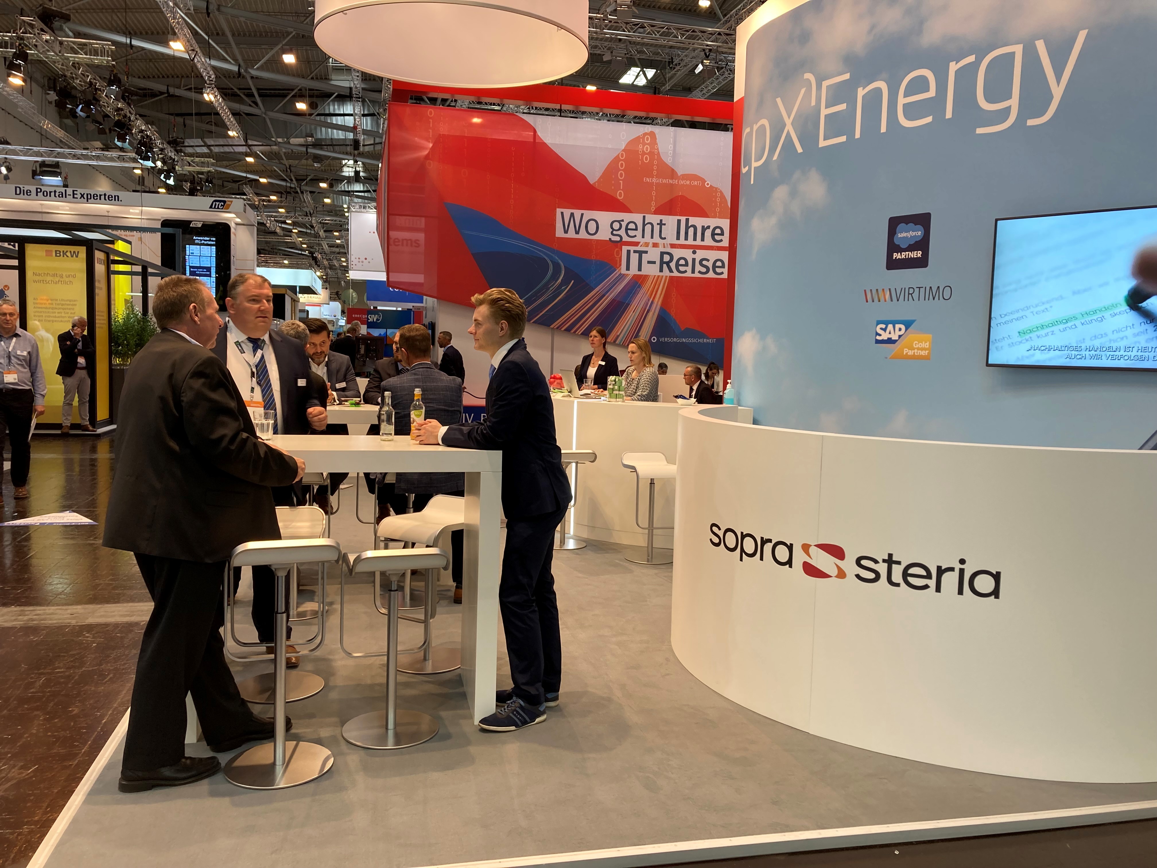 E-world 2022_Messestand Sopra Steria